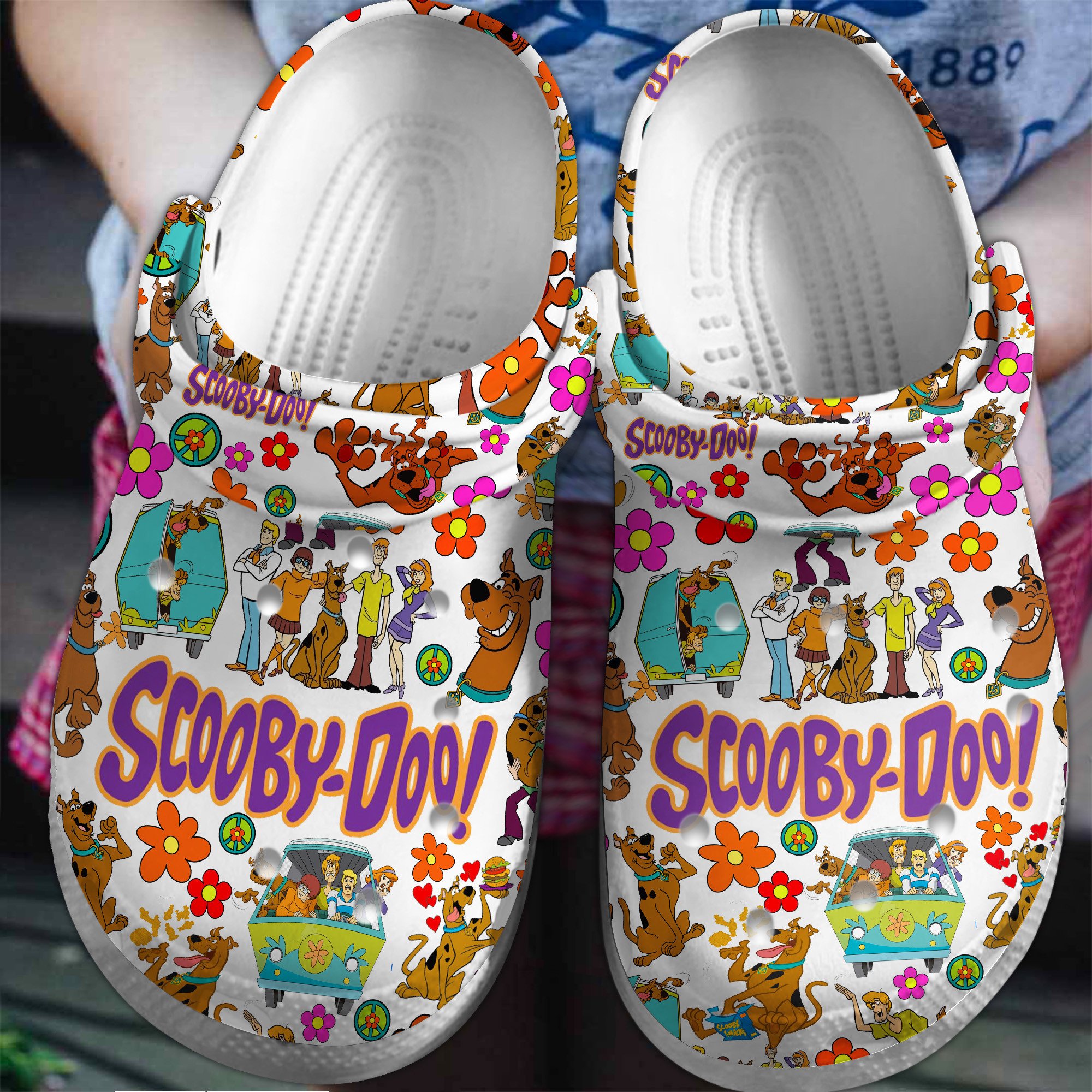 Scooby Doo Cartoon Crocs, Scooby Doo Comfortable For Men Women And Kids 12