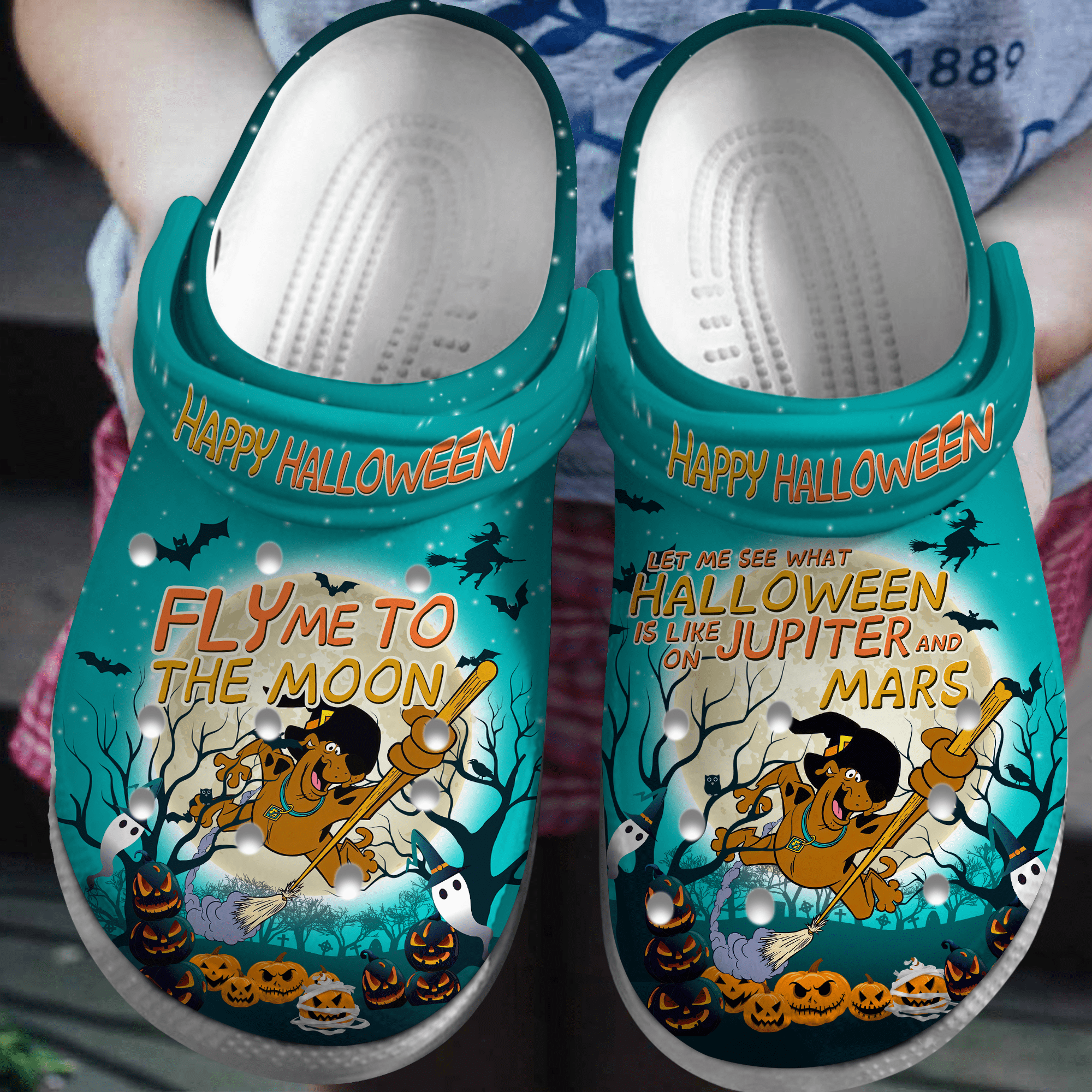 Scooby Doo Cartoon Crocs, Scooby Doo Comfortable For Men Women And Kids 16