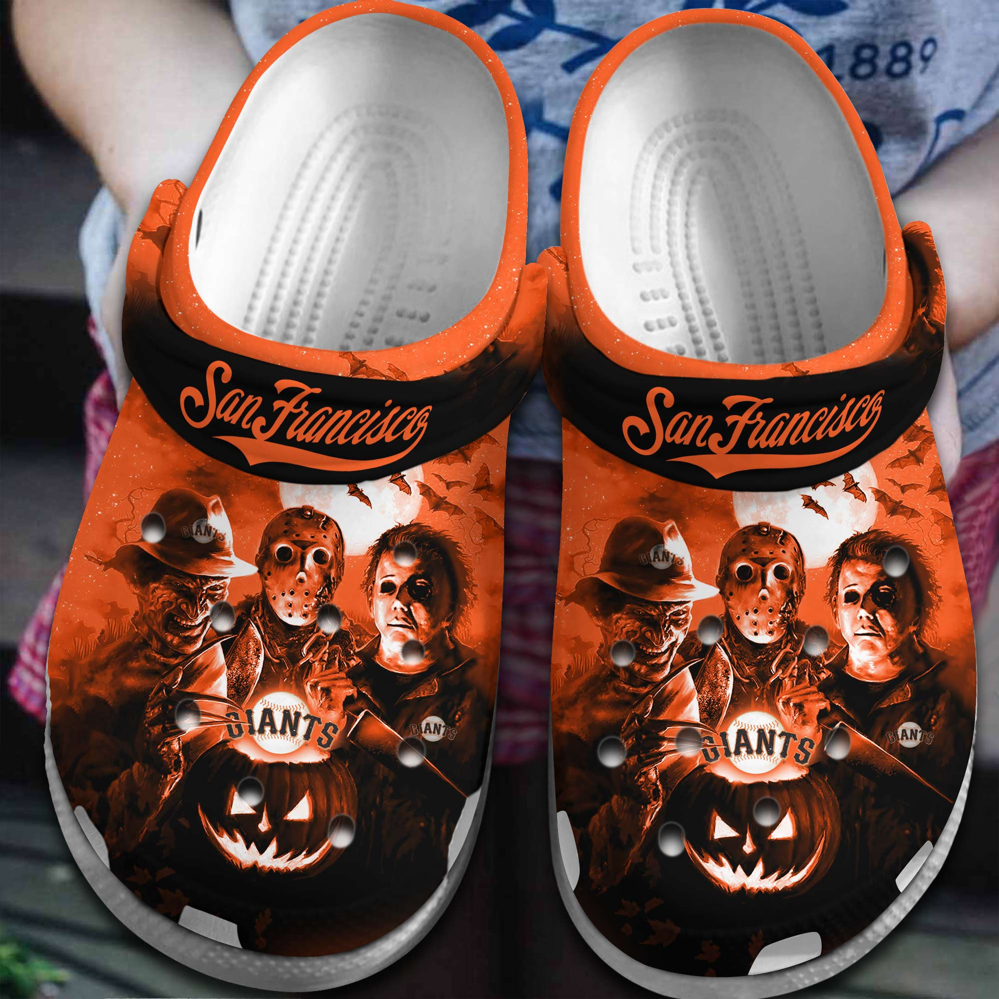 San Francisco Giants MLB Crocs, San Francisco Giants Comfortable For Men Women And Kids 86