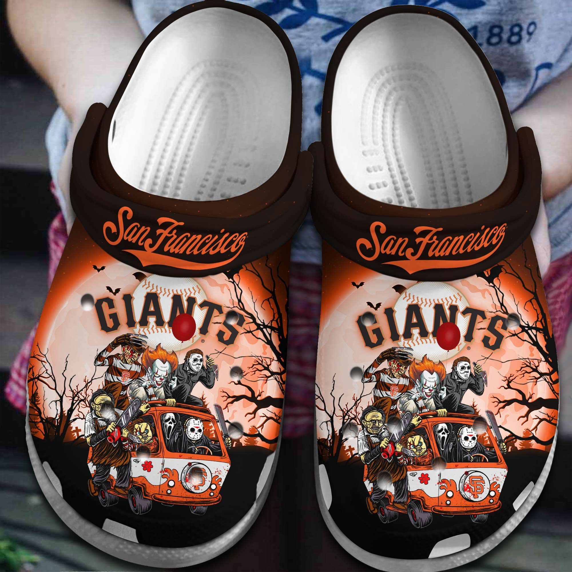 San Francisco Giants MLB Crocs, San Francisco Giants Comfortable For Men Women And Kids 85