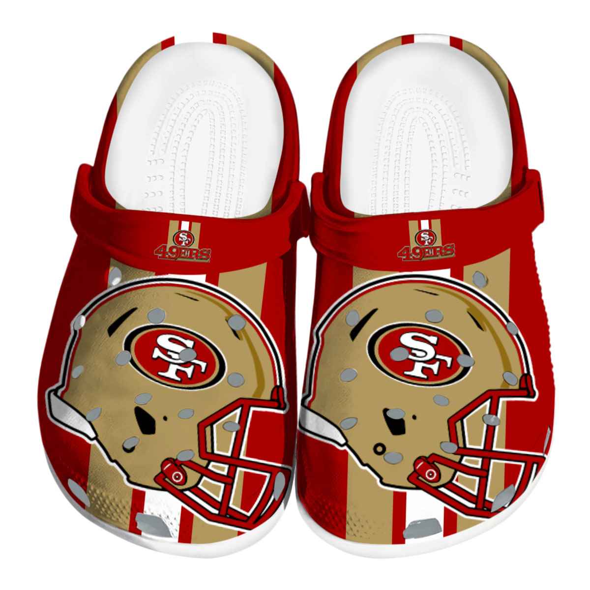 San Francisco 49Ers Nfl Sport Crocs, San Francisco 49Ers Comfortable For Men Women And Kids 37