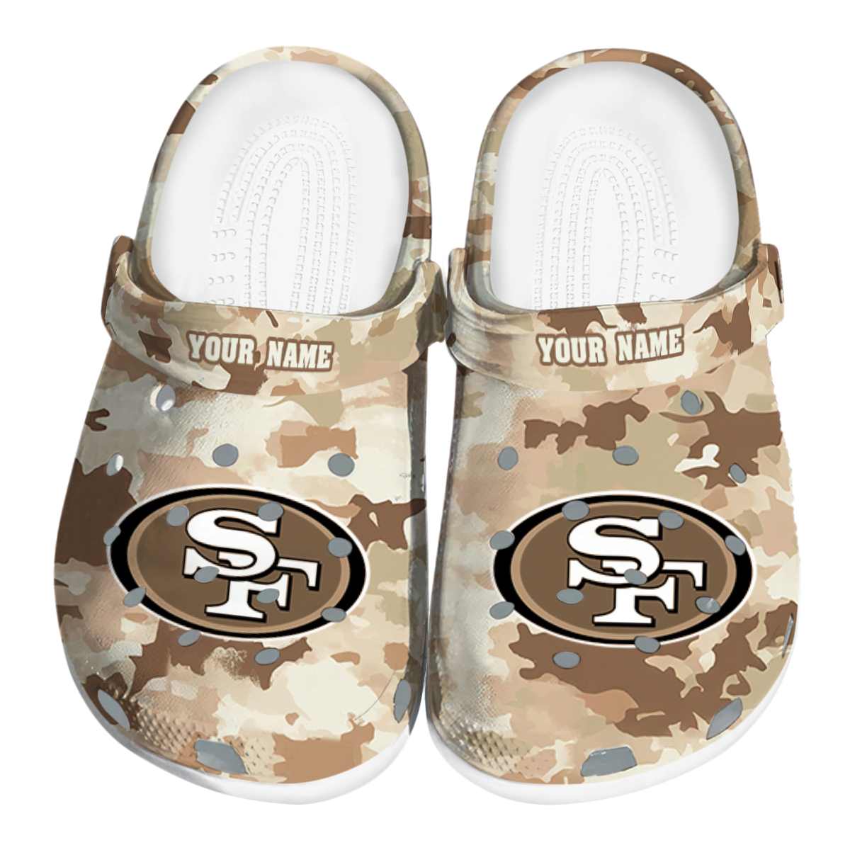 San Francisco 49Ers Nfl Sport Crocs, San Francisco 49Ers Comfortable For Men Women And Kids 39