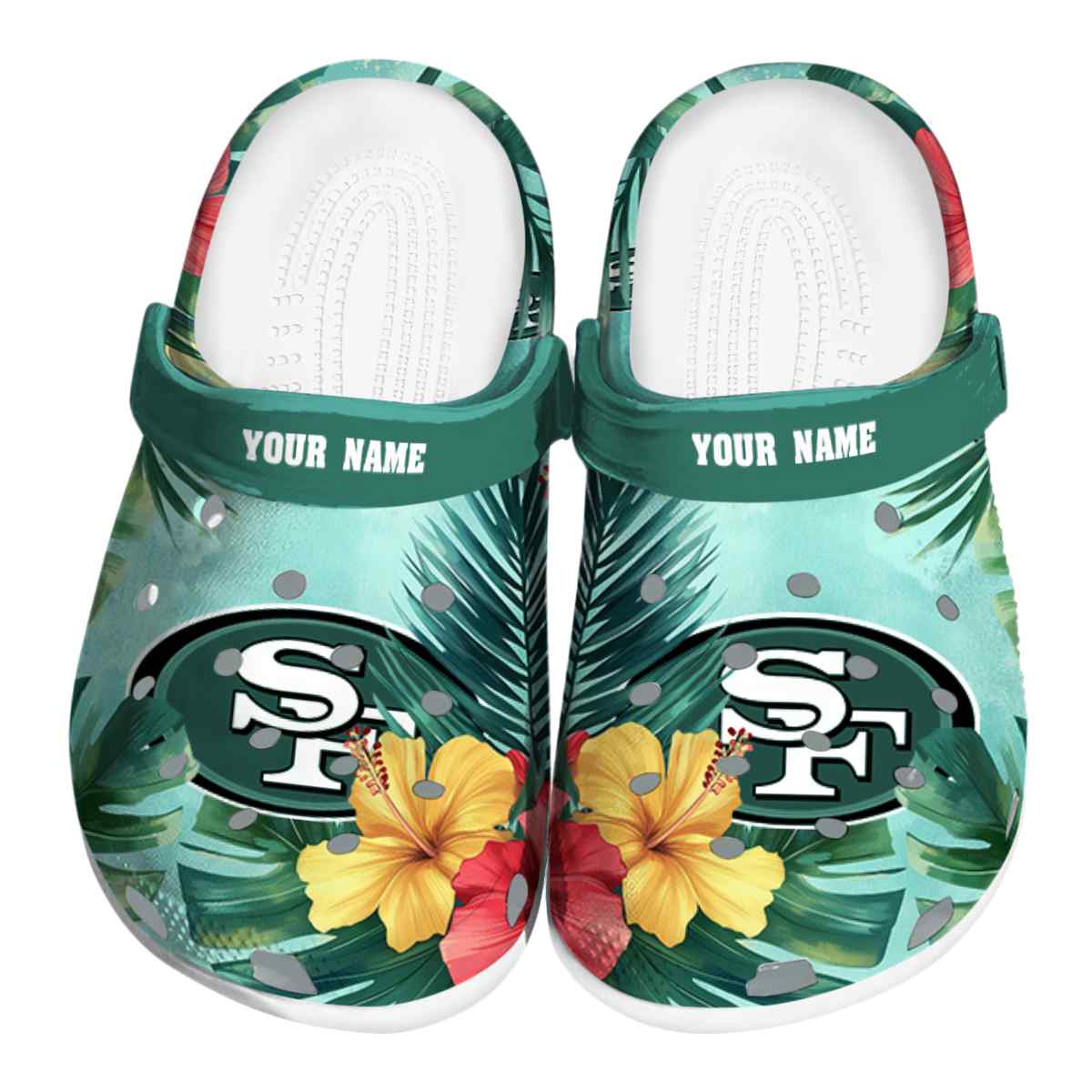 San Francisco 49Ers Nfl Sport Crocs, San Francisco 49Ers Comfortable For Men Women And Kids 32