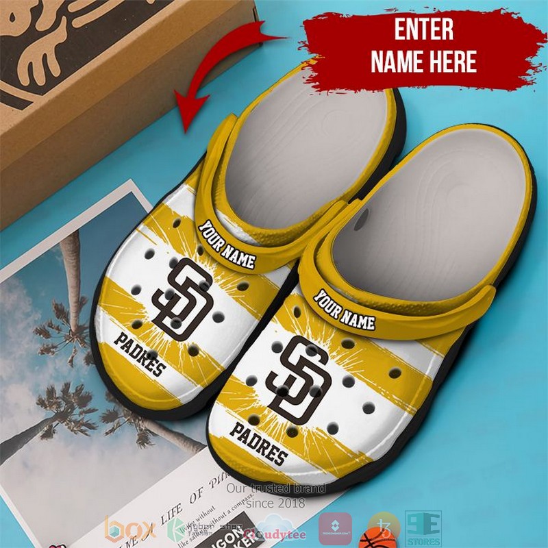 San Diego Padres MLB Crocs, San Diego Padres Comfortable For Men Women And Kids 78