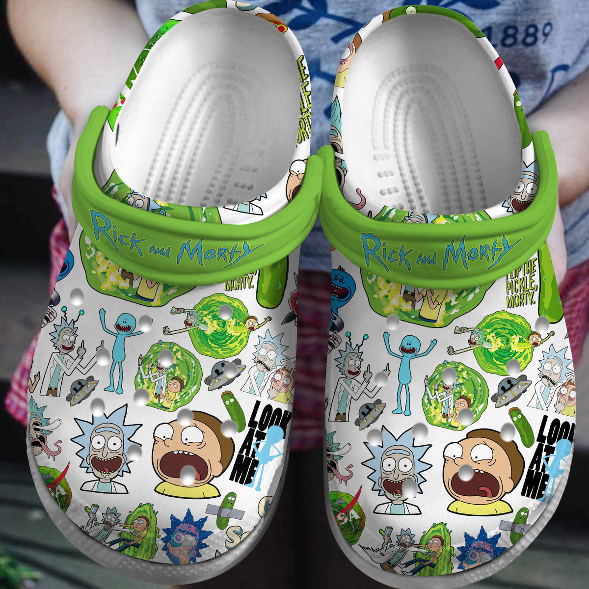 Rick And Morty Cartoon Crocs, Rick And Morty Comfortable For Men Women And Kids 22