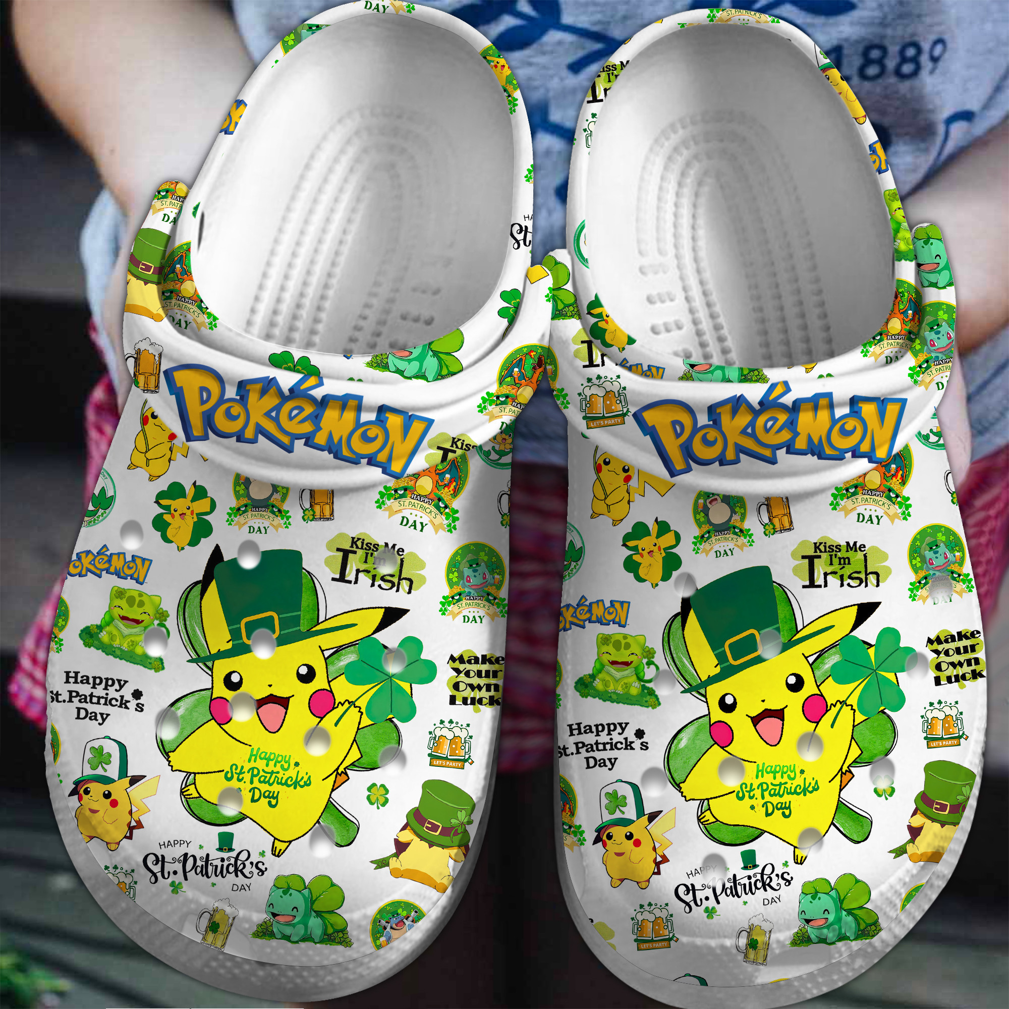 Pokemon Cartoon Crocs, Pokemon Comfortable For Men Women And Kids 10