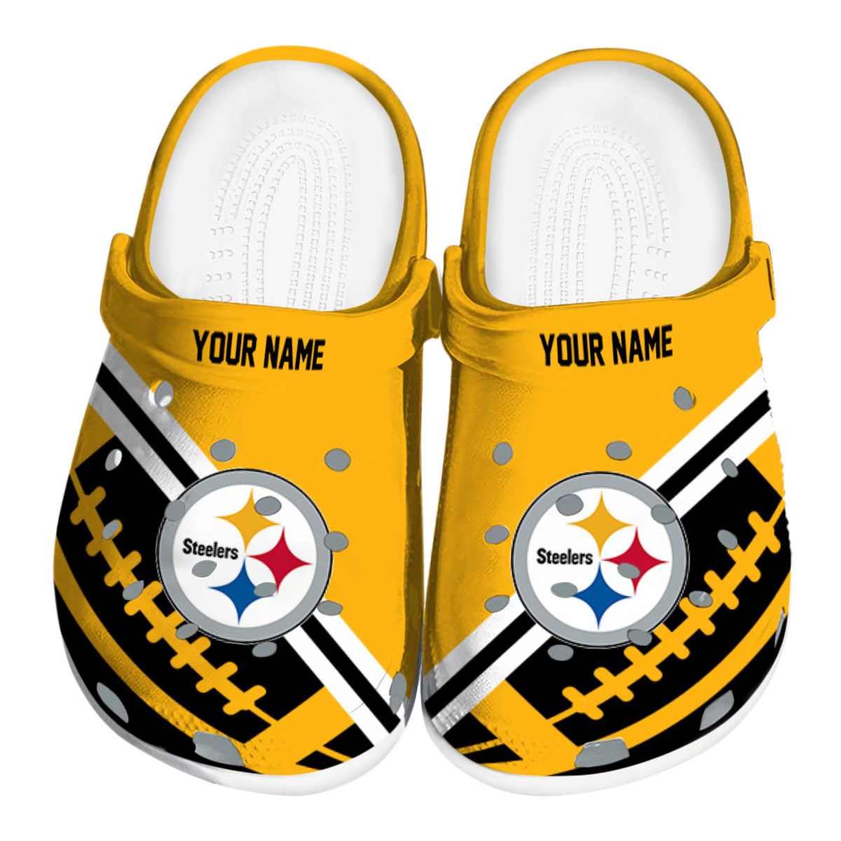 Pittsburgh Steelers Nfl Sport Crocs, Pittsburgh Steelers Crocs For Men Women And Kids 62