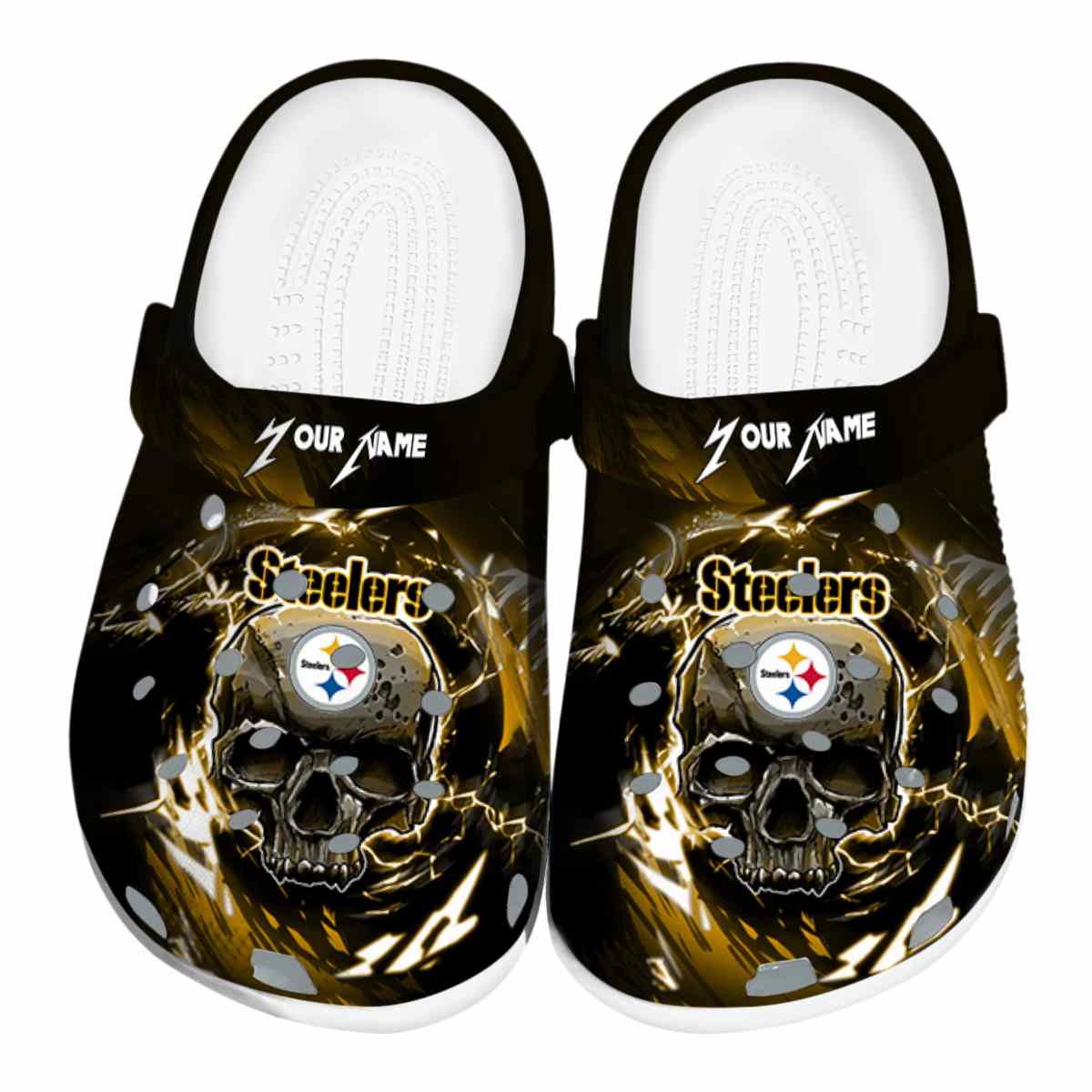 Pittsburgh Steelers Nfl Sport Crocs, Pittsburgh Steelers Crocs For Men Women And Kids 51