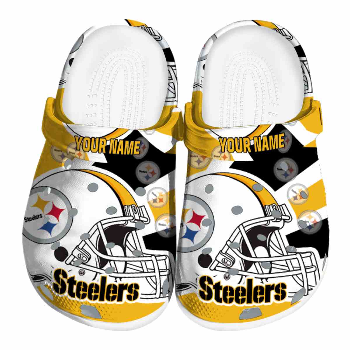 Pittsburgh Steelers Nfl Sport Crocs, Pittsburgh Steelers Crocs For Men Women And Kids 54