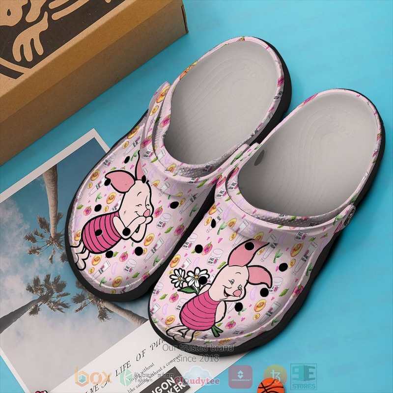 Piglet Winnie The Pooh Cartoon Crocs, Winnie The Pooh Comfortable For Men Women And Kids 28