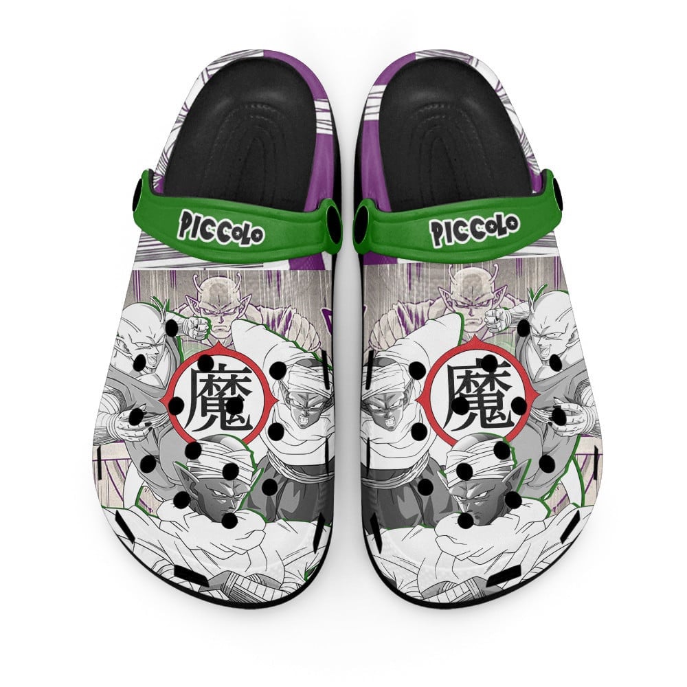 Piccolo Dragon Ball Anime Crocs, Piccolo Dragon Ball Comfortable For Men Women And Kids 50