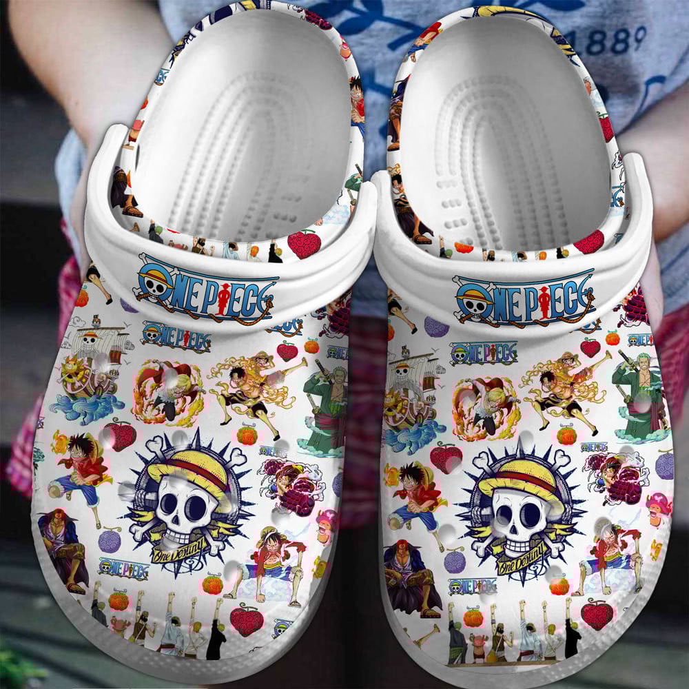 One Piece Anime Cartoon Crocs, One Piece Comfortable For Men Women And Kids