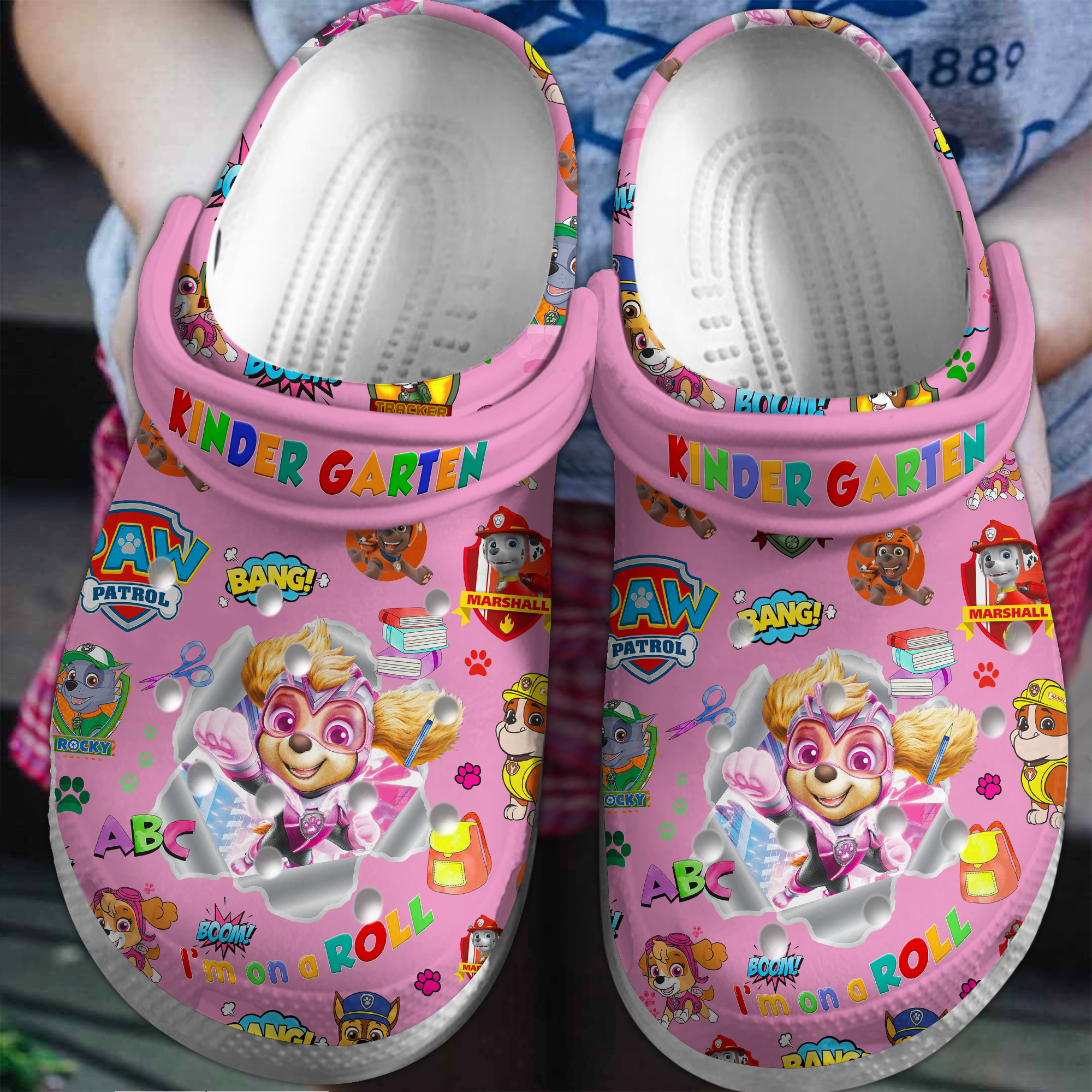 Paw Patrol Cartoon Crocs, Paw Patrol Comfortable For Men Women And Kids 44