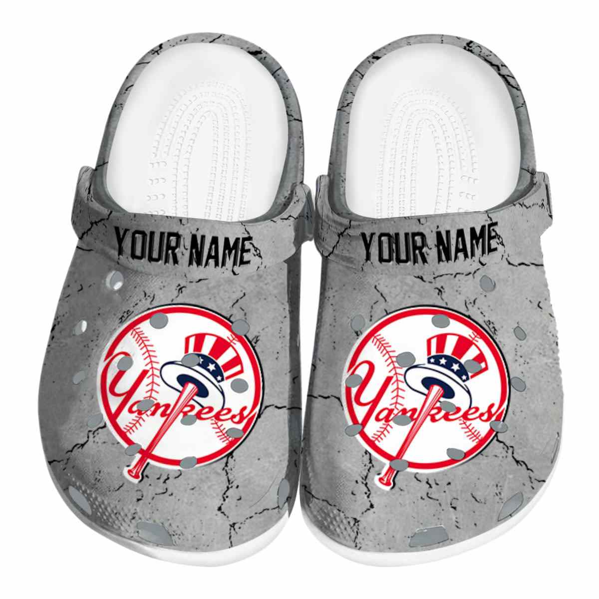New York Yankees MLB Crocs, New York Yankees Comfortable For Men Women And Kids 92