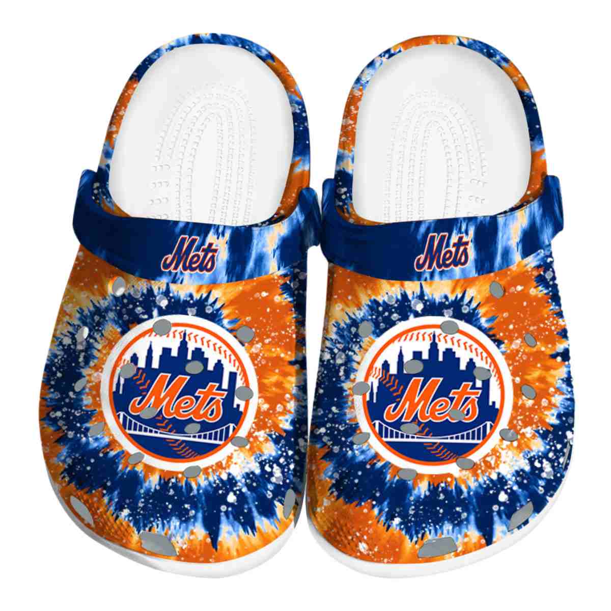 New York Mets MLB Crocs, New York Mets Comfortable For Men Women And Kids 24
