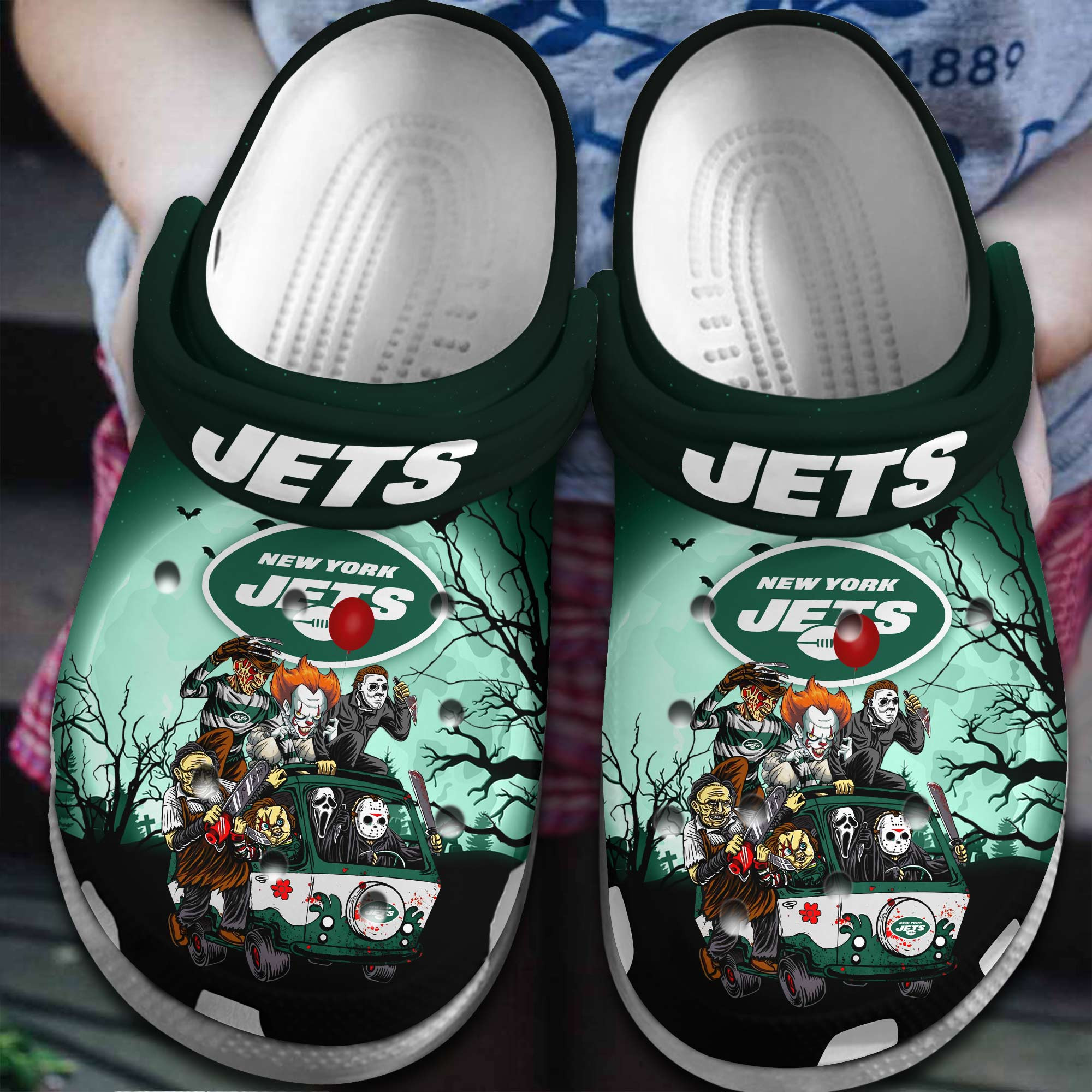 New York Jets Nfl Sport Crocs, New York Jets Comfortable For Men Women And Kids 15