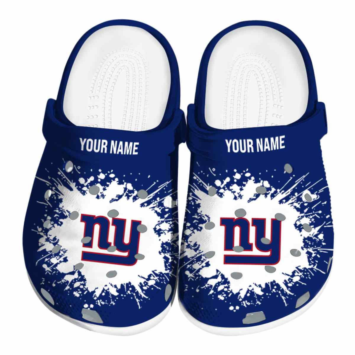 New York Giants Nfl Sport Crocs, New York Giants Comfortable For Men Women And Kids 41