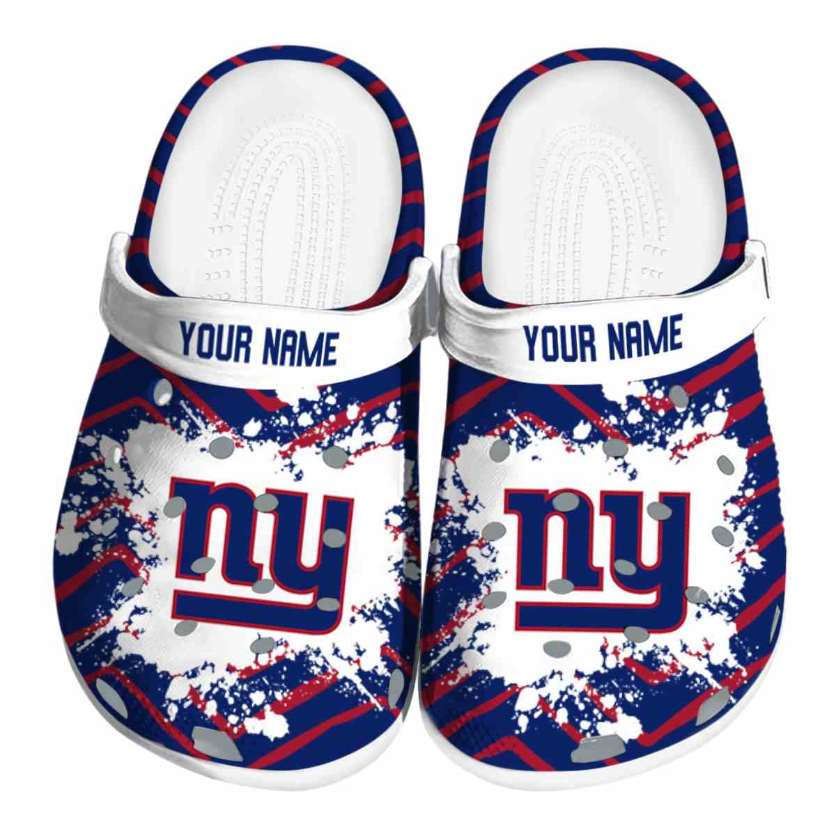 New York Giants Nfl Sport Crocs, New York Giants Comfortable For Men Women And Kids 40