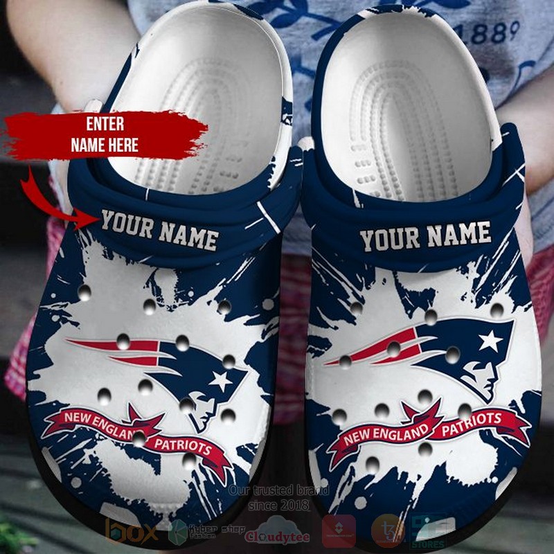 New England Patriots Nfl Sport Crocs, New England Patriots Comfortable For Men Women And Kids 28