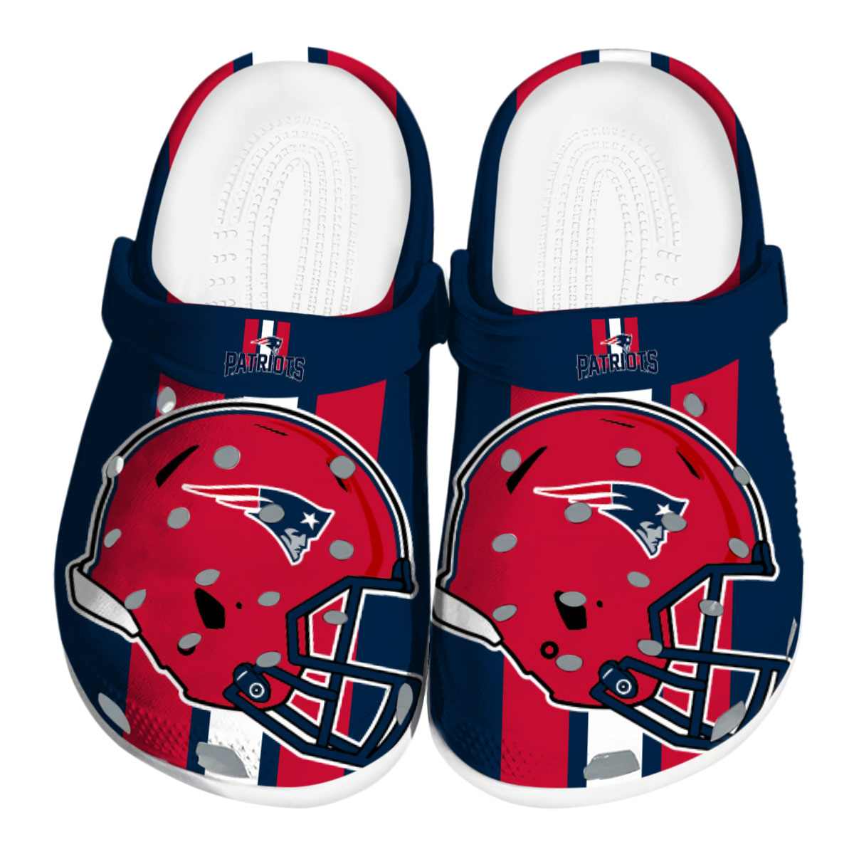 New England Patriots Nfl Sport Crocs, New England Patriots Comfortable For Men Women And Kids 59