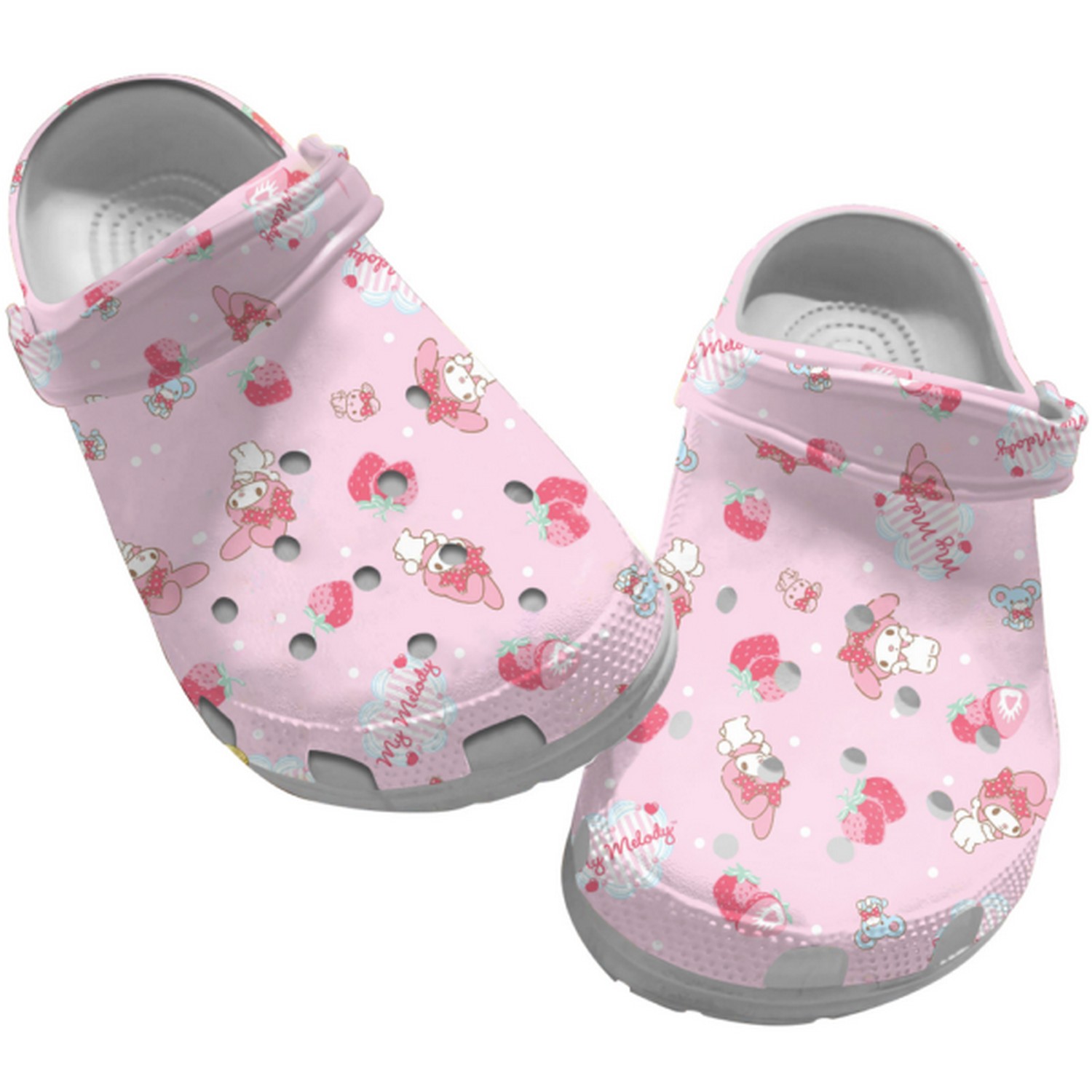 My Melody Cartoon Crocs, My Melody Comfortable For Men Women And Kids