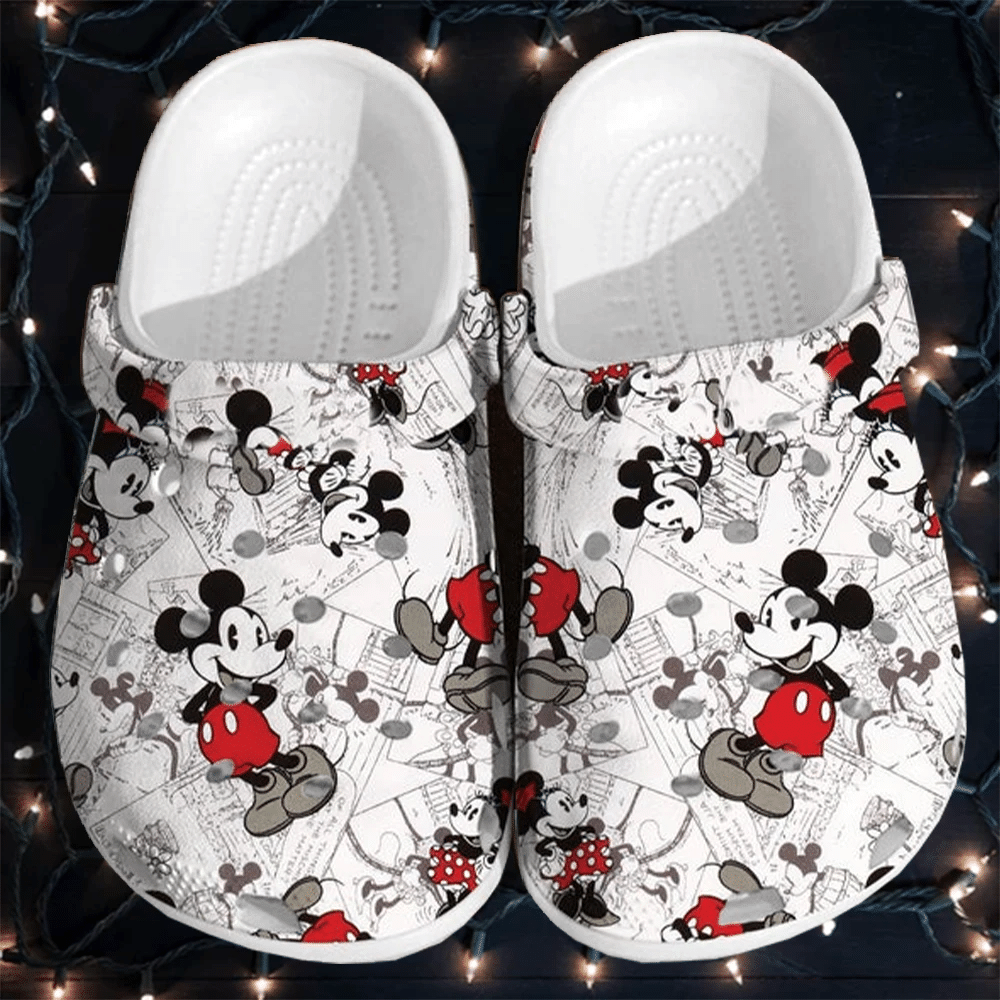 Mouse Crocs Clog Shoes, Mouse Comfortable For Men Women And Kids 93