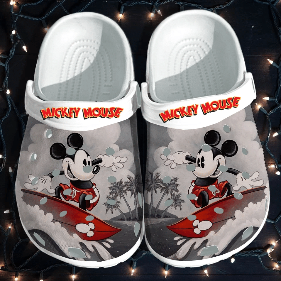 Mouse Crocs Clog Shoes, Mouse Comfortable For Men Women And Kids 90