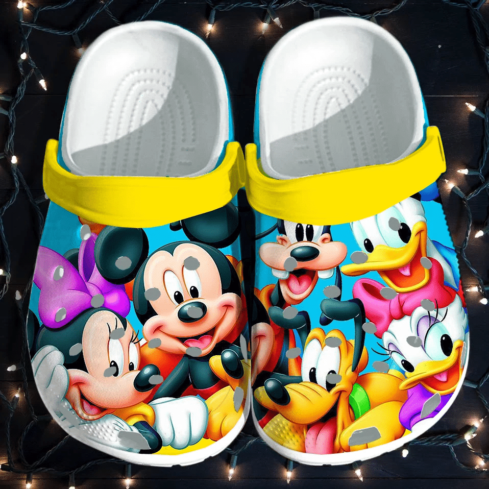 Mouse Crocs Clog Shoes, Mouse Comfortable For Men Women And Kids 96