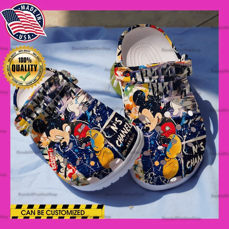 Mouse Crocs Clog Shoes, Mouse Comfortable For Men Women And Kids 3