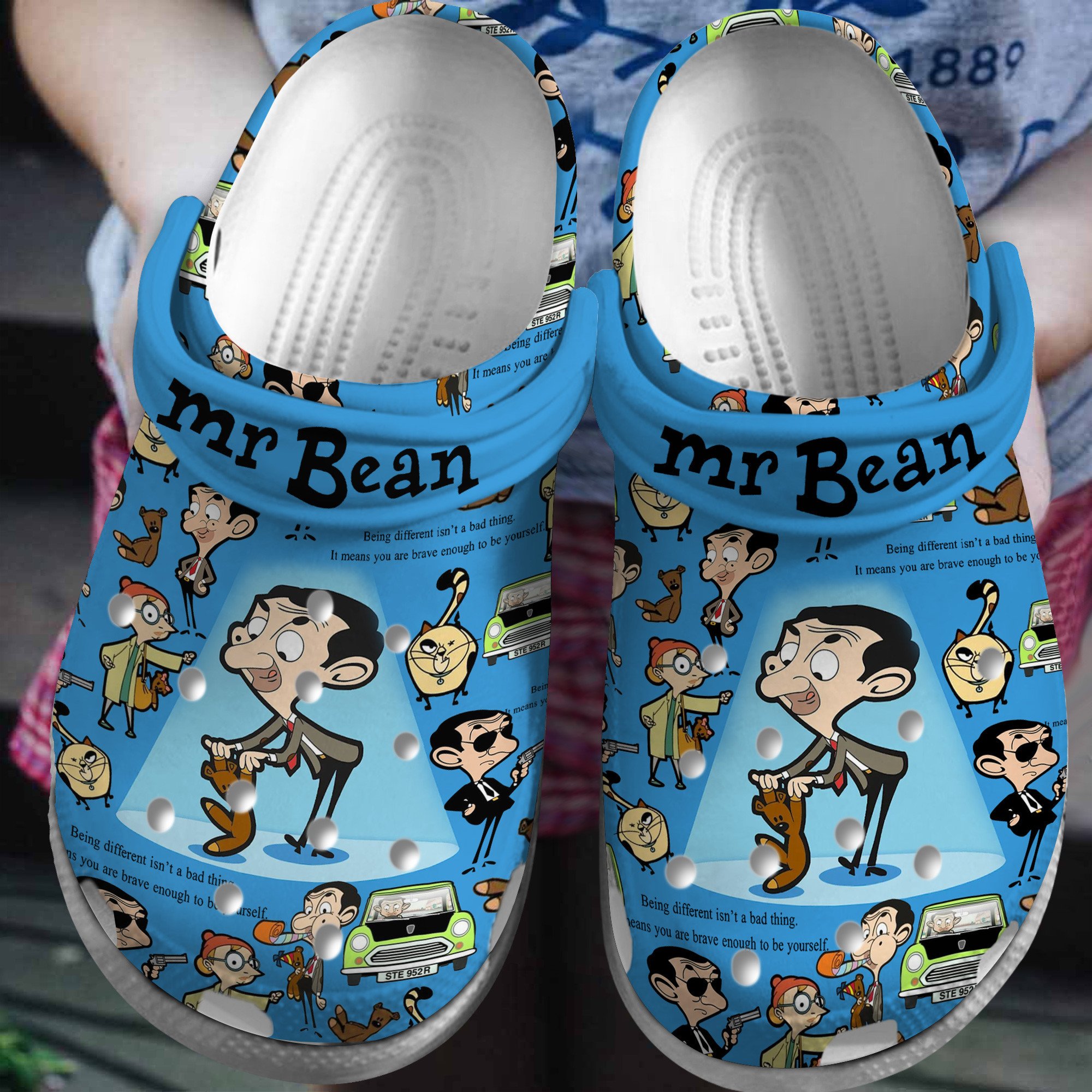 Mr Bean Cartoon Crocs, Mr Bean Comfortable For Men Women And Kids