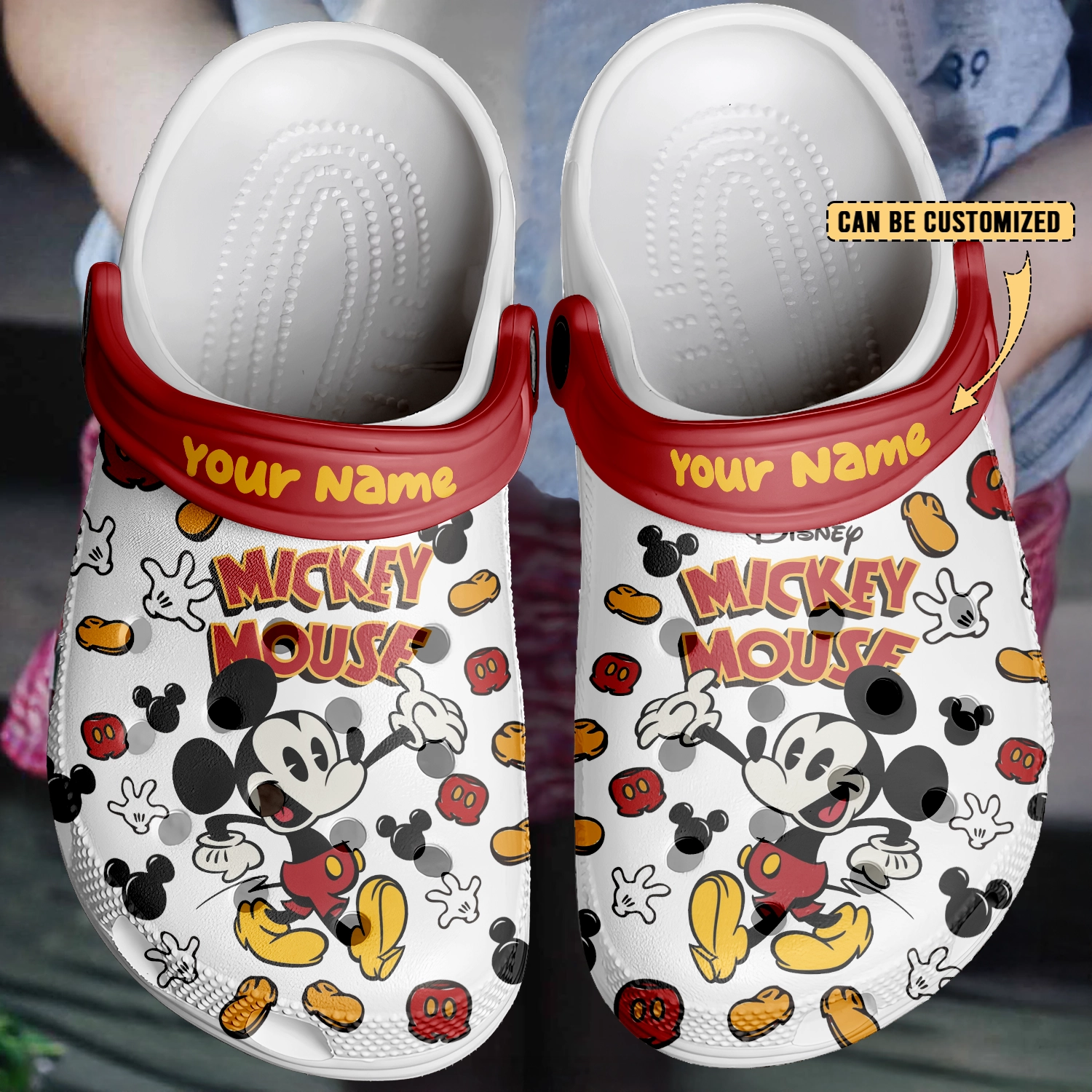 Mouse Cartoon Crocs, Mouse Comfortable For Men Women And Kids 27