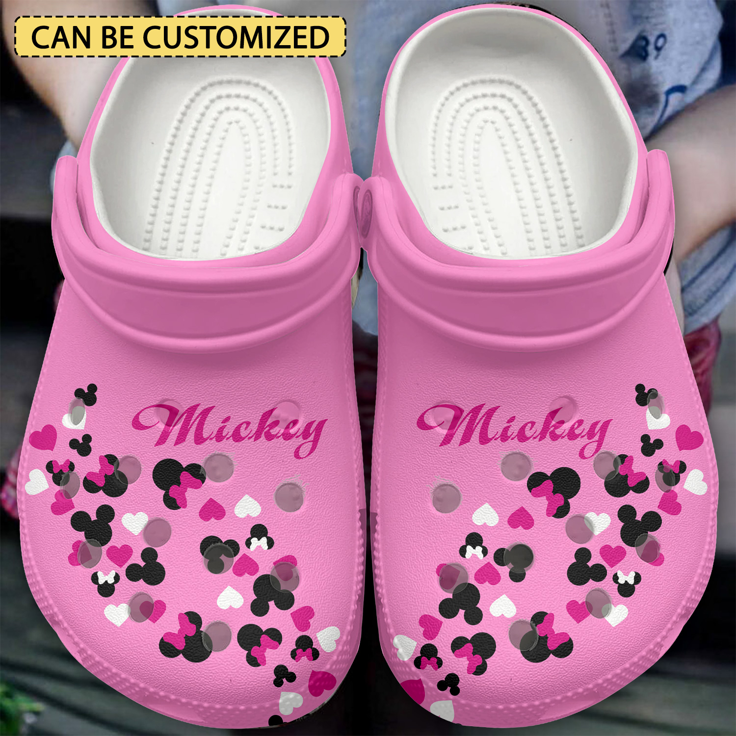 Mouse Cartoon Crocs, Mouse Comfortable For Men Women And Kids 29