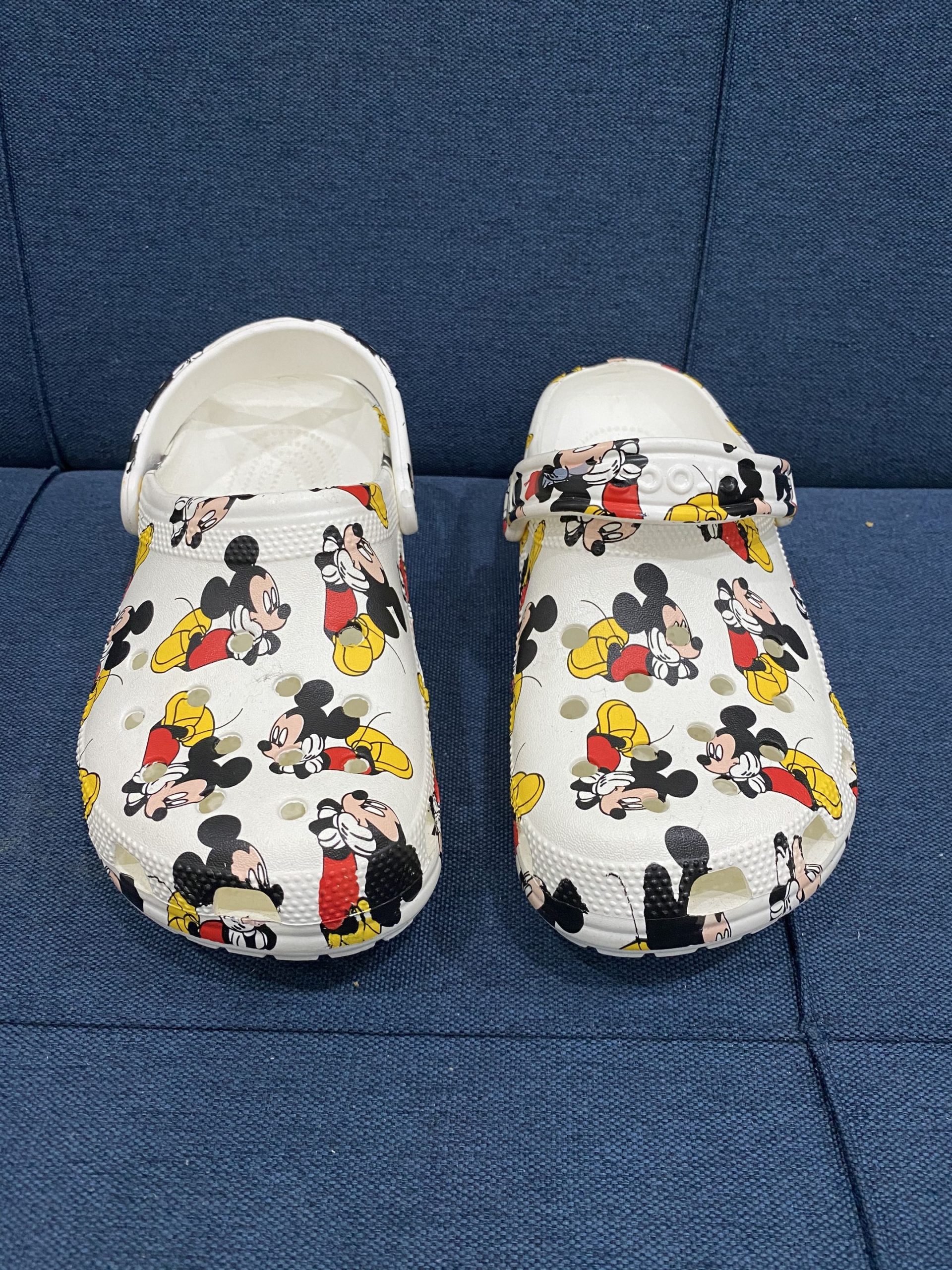 Mouse Cartoon Crocs Custom Name, Mouse Comfortable For Men Women And Kids