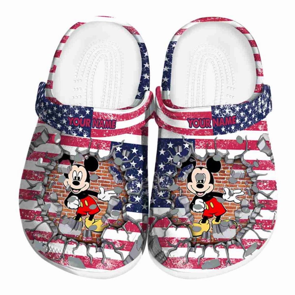 Mouse Cartoon Crocs, Mouse Comfortable For Men Women And Kids 55