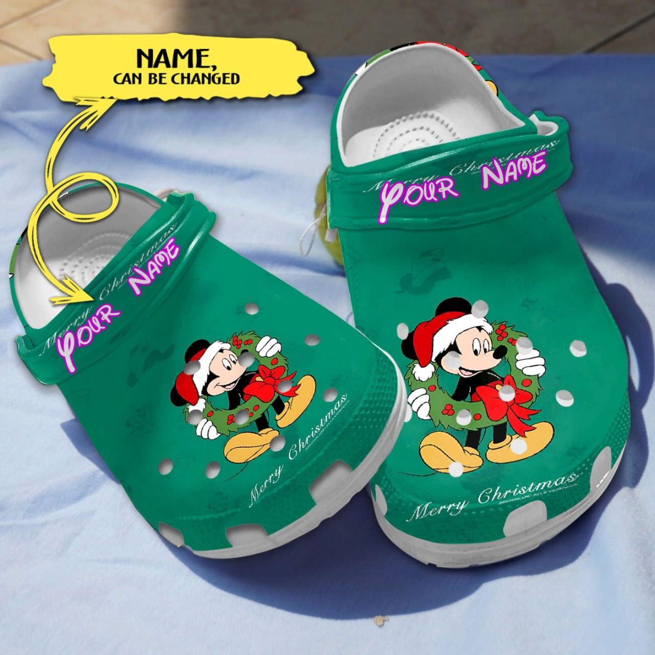 Mouse Cartoon Crocs, Mouse Comfortable For Men Women And Kids 43