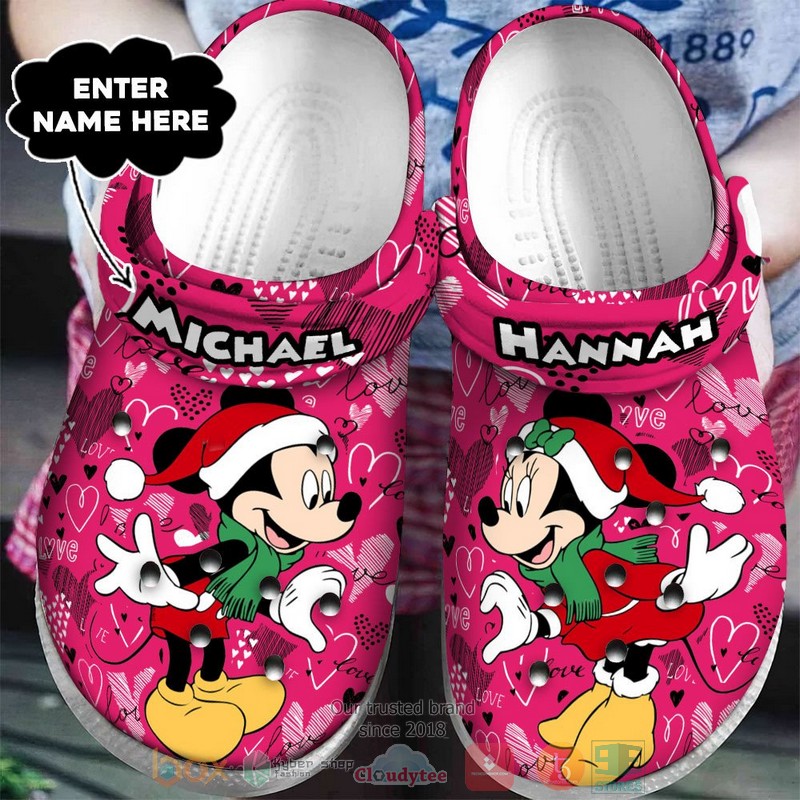 Mouse Cartoon Crocs, Mouse Comfortable For Men Women And Kids 38