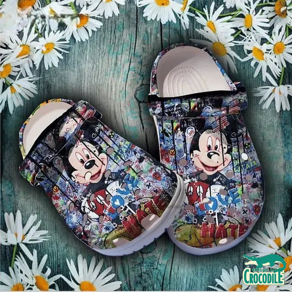 Mouse Cartoon Crocs, Mouse Comfortable For Men Women And Kids 76