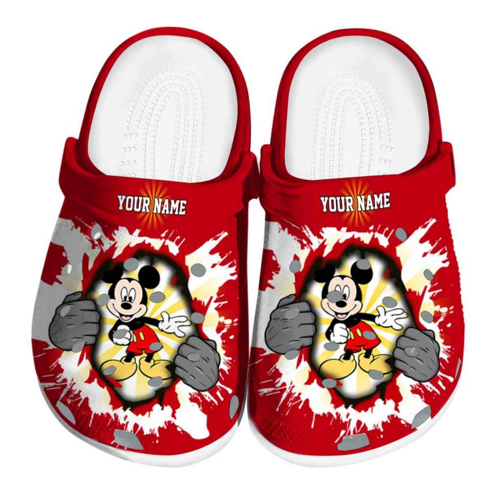 Mouse Cartoon Crocs, Mouse Comfortable For Men Women And Kids 69