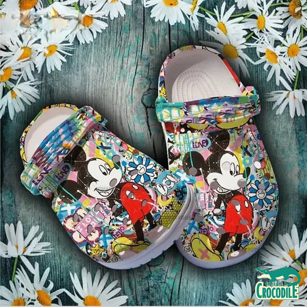 Mouse Cartoon Crocs, Mouse Comfortable For Men Women And Kids 77