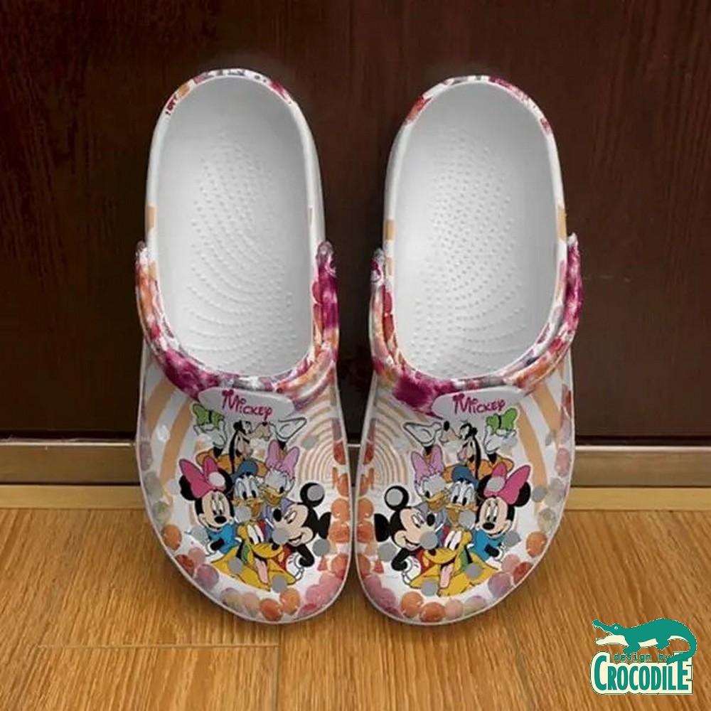Mouse Cartoon Crocs, Mouse Comfortable For Men Women And Kids 80