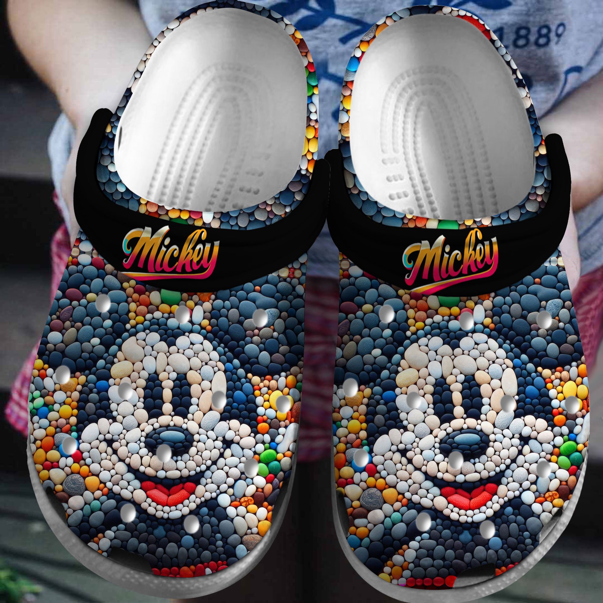 Mouse Cartoon Crocs, Mouse Comfortable For Men Women And Kids 8