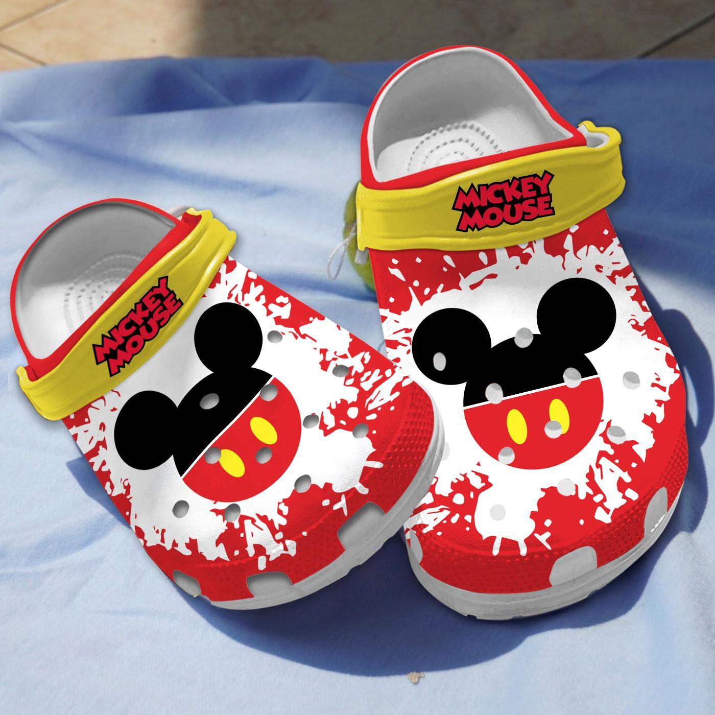 Mouse Cartoon Crocs, Mouse Comfortable For Men Women And Kids 92