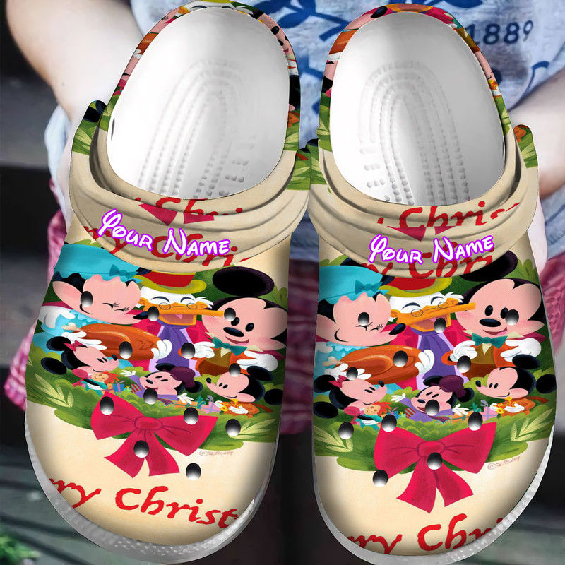 Mouse Cartoon Crocs, Mouse Comfortable For Men Women And Kids 7