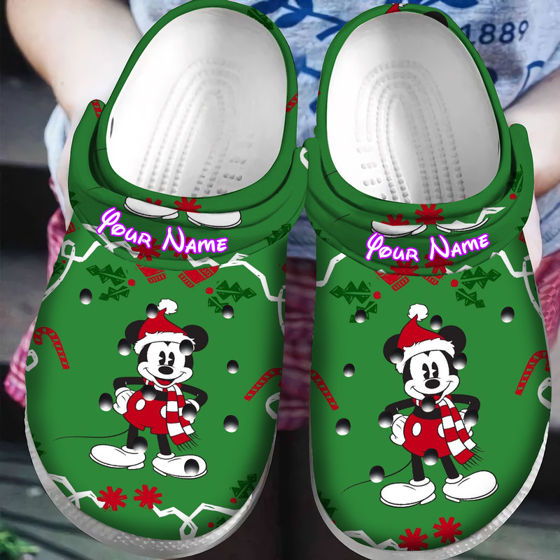 Mouse Cartoon Crocs, Mouse Comfortable For Men Women And Kids 6