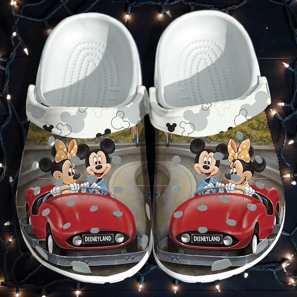 Minnie Mouse Crocs Clog Shoes, Minnie Mouse Comfortable For Men Women And Kids 28