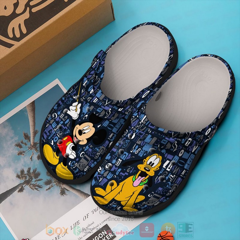 Mouse And Pluto Cartoon Crocs, Mouse And Pluto Comfortable For Men Women And Kids 15