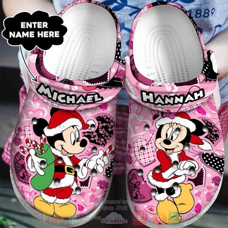 Minnie Mouse Cartoon Crocs, Minnie Mouse Comfortable For Men Women And Kids 42
