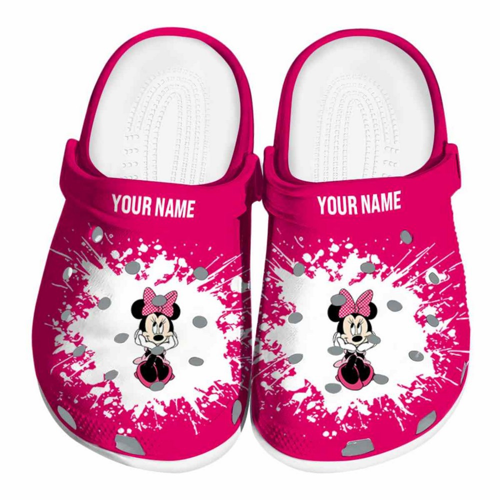 Minnie Mouse Cartoon Crocs, Minnie Mouse Comfortable For Men Women And Kids 70