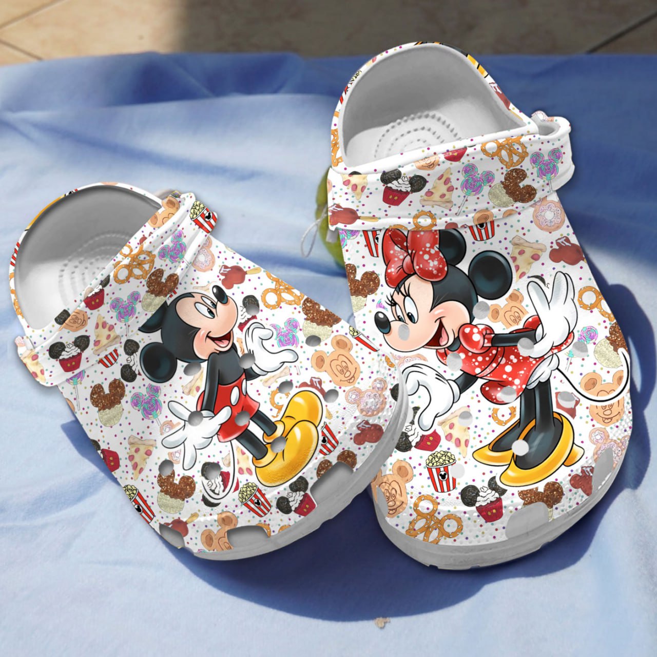 Minnie Mouse Cartoon Crocs, Minnie Mouse Comfortable For Men Women And Kids 65