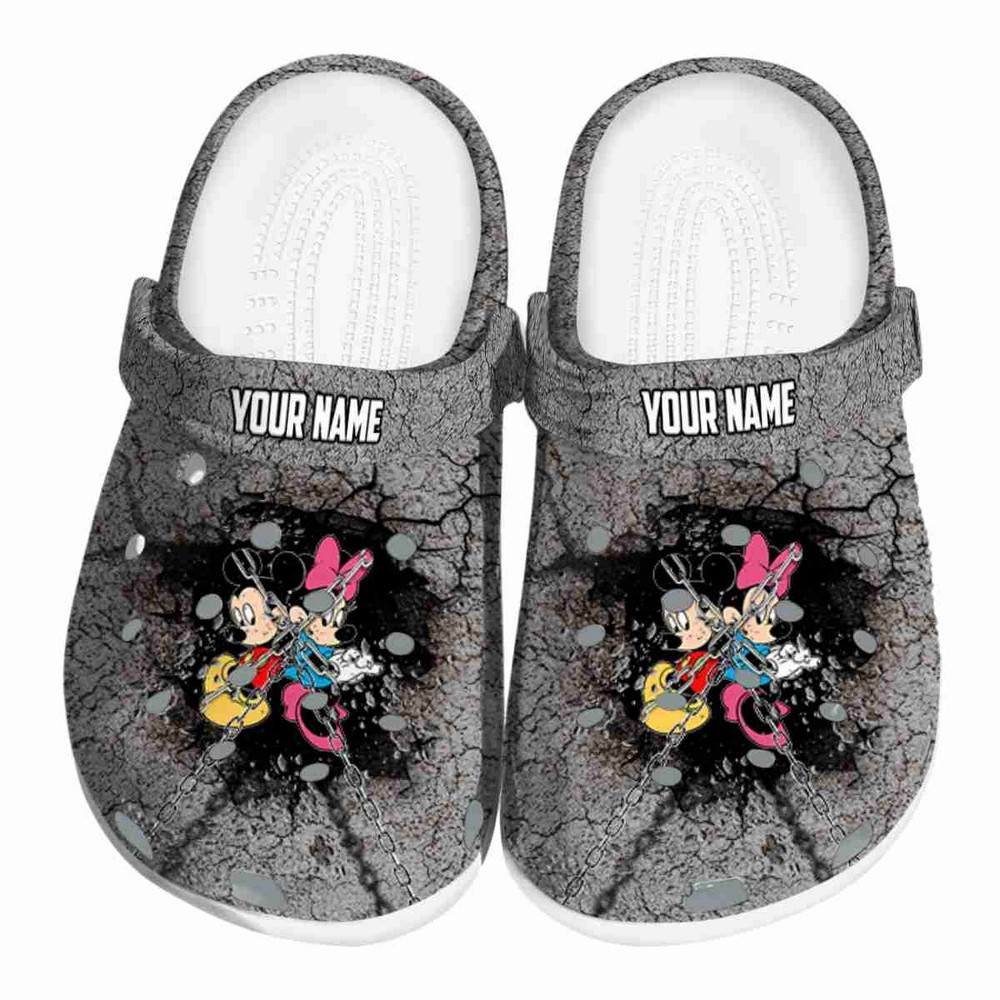 Minnie Mouse Cartoon Crocs, Minnie Mouse Comfortable For Men Women And Kids 79